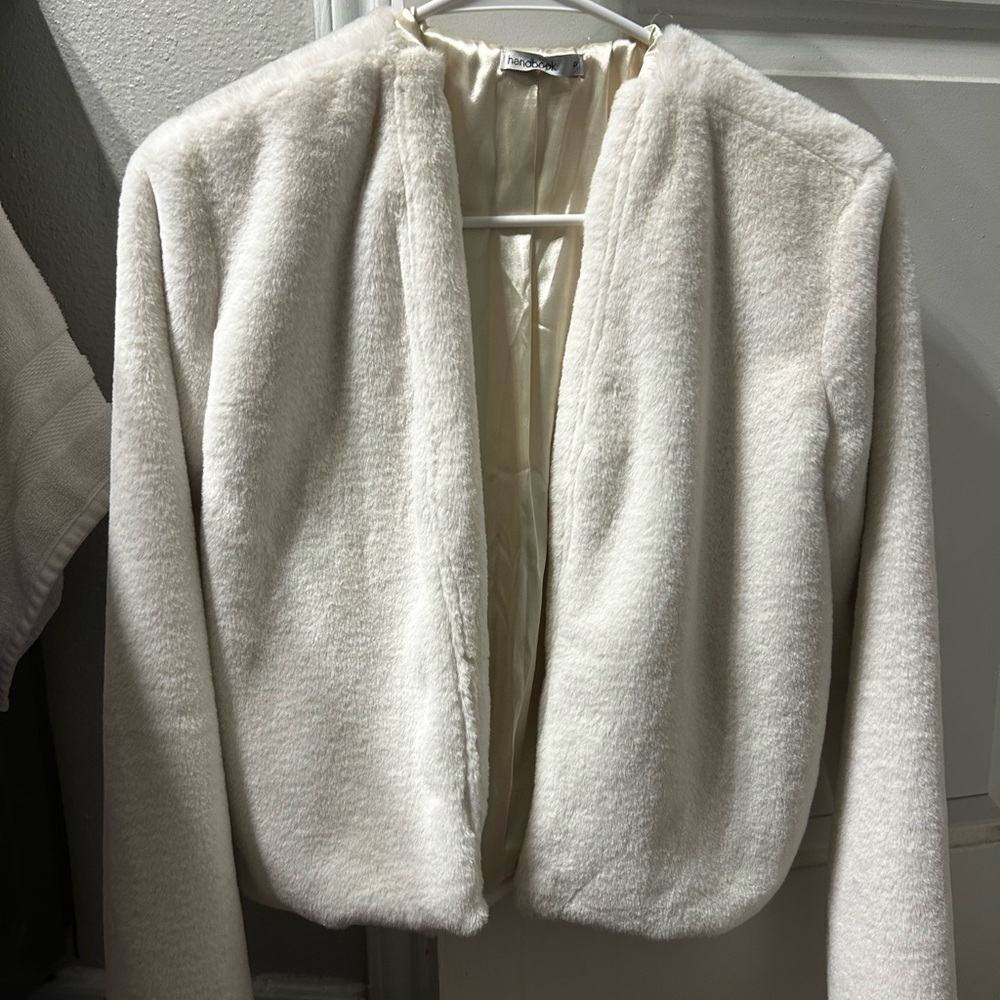 Fake Animal Skin Blazer Coat
